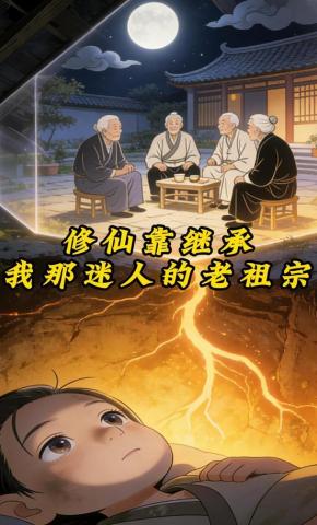 短剧《修仙靠继承，我那迷人的老祖宗》海报