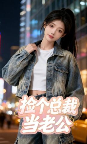 短剧《捡个总裁当老公》海报