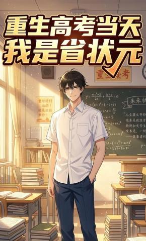 短剧《重生高考当天：我是省状元》海报