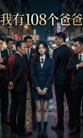 短剧《我有108个爸爸》海报