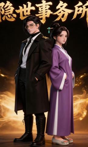 短剧《隐世事务所》海报