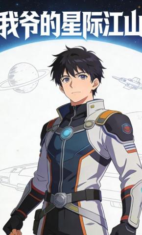 短剧《我爷的星际江山》海报