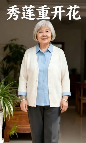 短剧《秀莲重开花》海报