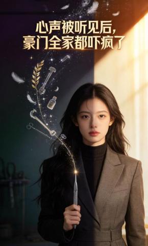 短剧《心声被听见后，豪门全家都吓疯了》海报