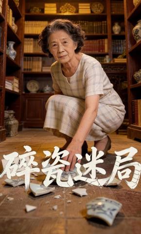 短剧《碎瓷迷局》海报