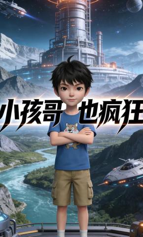 短剧《小孩哥也疯狂》海报