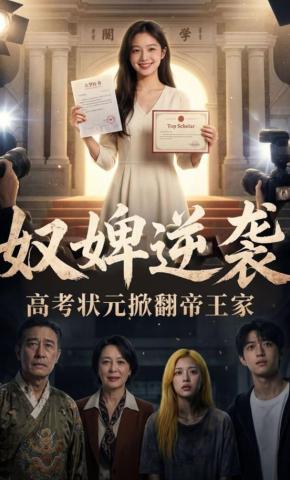 短剧《奴婢逆袭，高考状元掀翻帝王家》海报