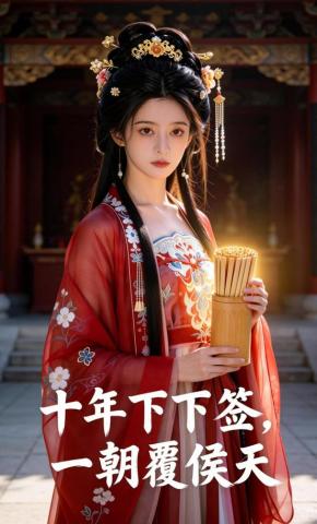 短剧《十年下下签，一朝覆侯天》海报