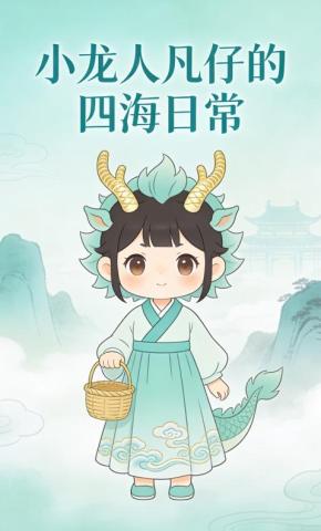 短剧《小龙人凡仔的四海日常》海报