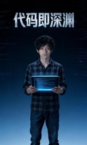 短剧《代码即深渊》海报
