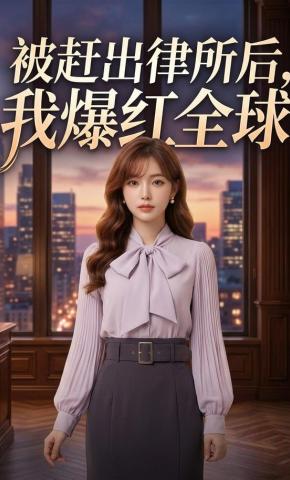 短剧《被赶出律所后,我爆红全球》海报