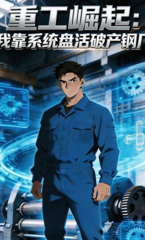 短剧《重工崛起：我靠系统盘活破产钢厂》海报