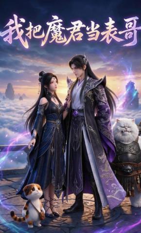 短剧《我把魔君当表哥》海报