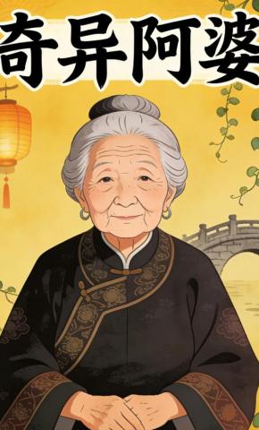 短剧《奇异阿婆》海报