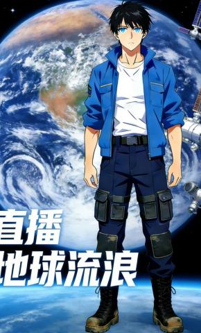 短剧《直播地球流浪》海报