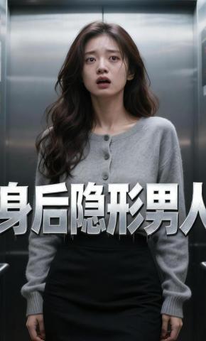 短剧《身后隐形男人》海报