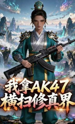 短剧《我拿AK47横扫修真界》海报