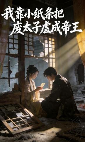 短剧《我靠小纸条把废太子虐成帝王》海报