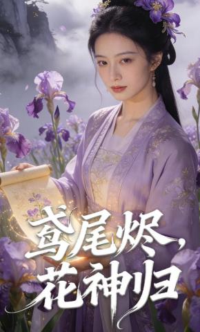 短剧《鸢尾烬，花神归》海报