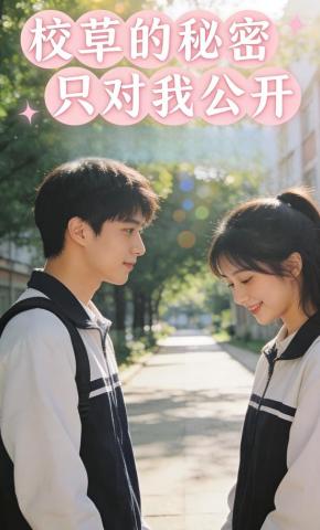 短剧《校草的秘密只对我公开》海报