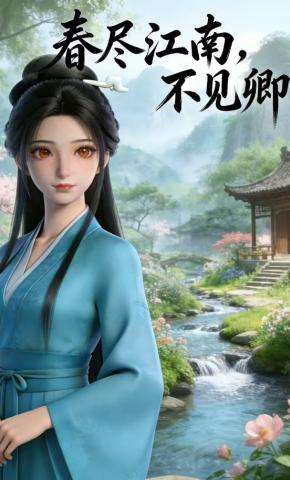 短剧《春尽江南，不见卿》海报