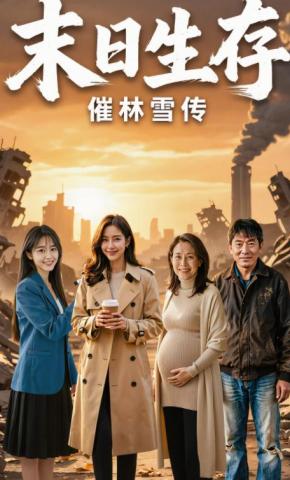 短剧《末日生存：催林雪传》海报