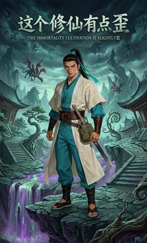 短剧《这个修仙有点歪》海报