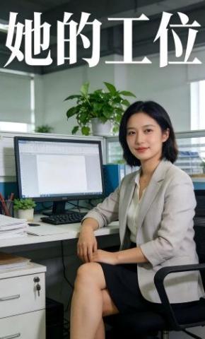短剧《她的工位》海报