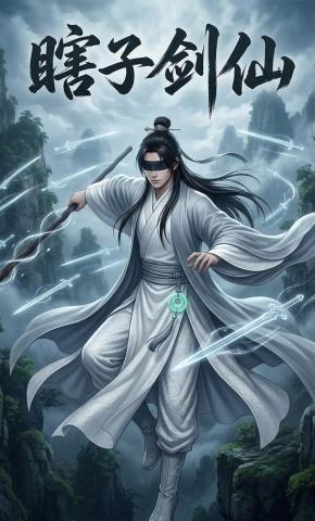 短剧《瞎子剑仙》海报