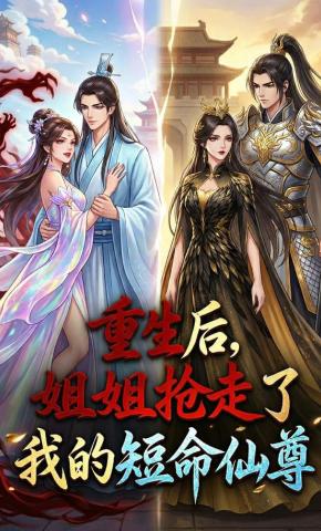 短剧《重生后，姐姐抢走了我的短命师尊》海报