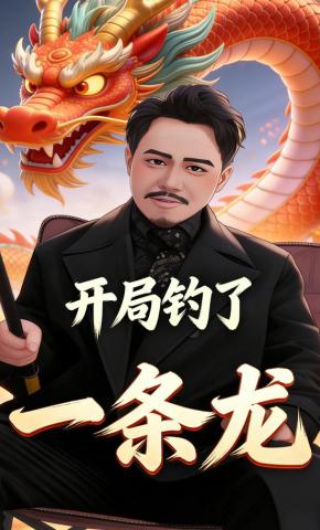 短剧《开局钓了一条龙》海报