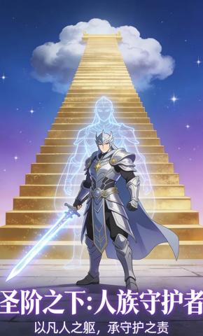 短剧《圣阶之下：人族守护者》海报