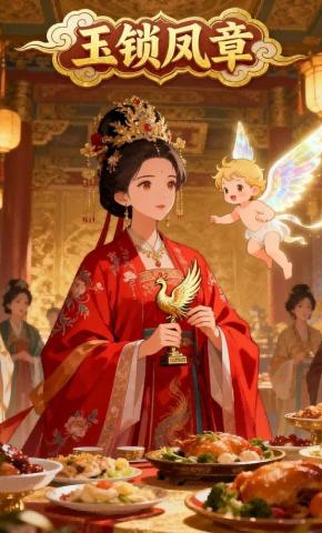 短剧《玉锁凤章》海报