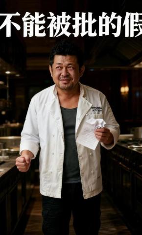 短剧《不能被批的假》海报