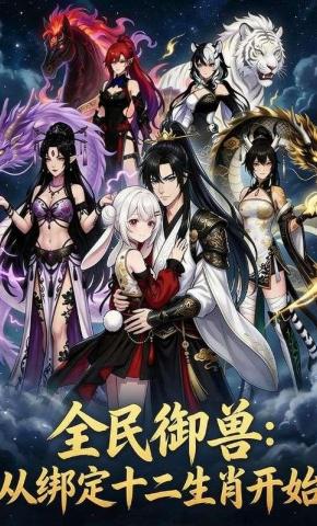 短剧《全民御兽：从绑定十二生肖开始》海报