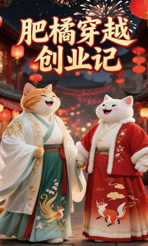 短剧《肥橘穿越创业记》海报