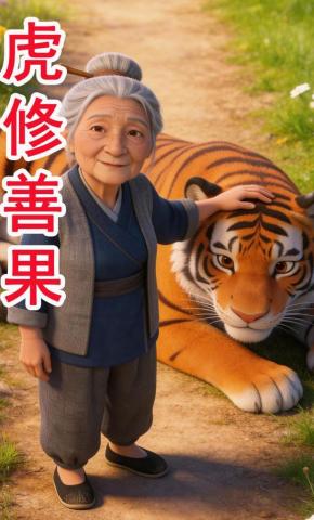 短剧《虎修善果》海报