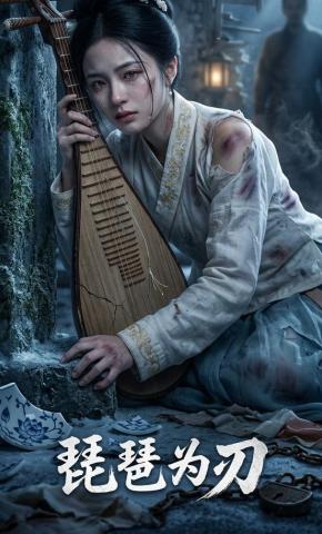 短剧《琵琶为刃》海报