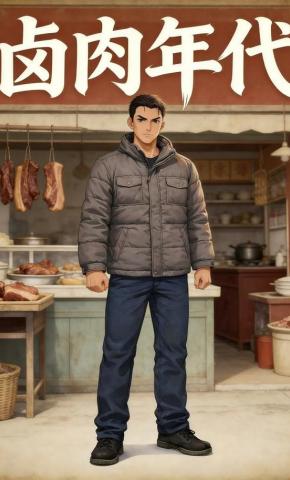 短剧《卤肉年代》海报