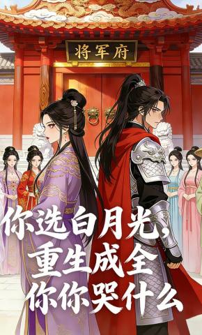 短剧《你选白月光，重生成全你你哭什么》海报