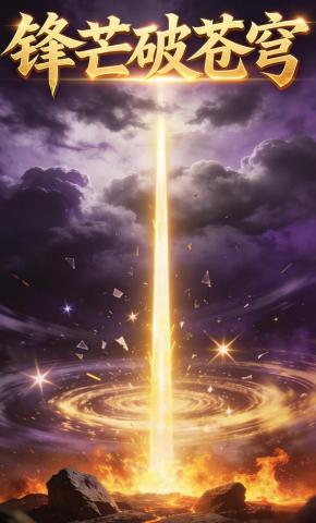 短剧《锋芒破苍穹》海报