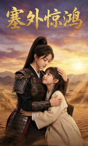 短剧《塞外惊鸿》海报