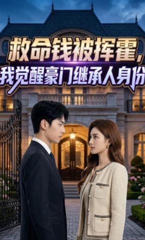 短剧《救命钱被挥霍，我觉醒豪门继承人身份》海报