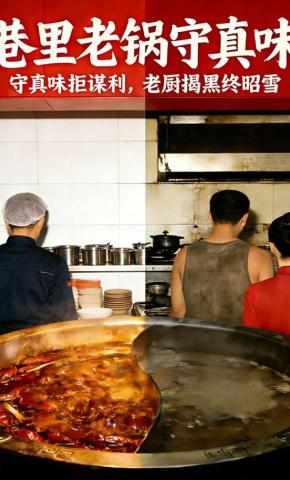 短剧《巷里老锅守真味》海报