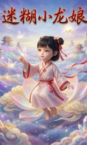 短剧《迷糊小龙娘》海报