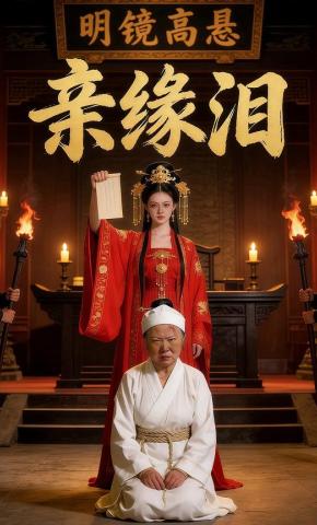 短剧《亲缘泪》海报