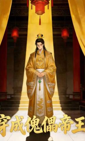 短剧《穿成傀儡帝王》海报