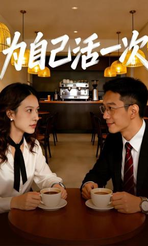 短剧《为自己活一次》海报