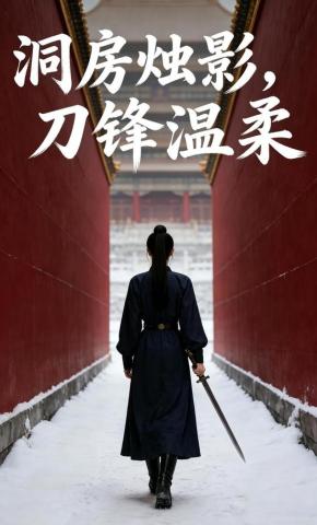 短剧《洞房烛影，刀锋温柔》海报