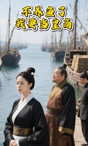 短剧《不养鱼了，我要当皇商》海报